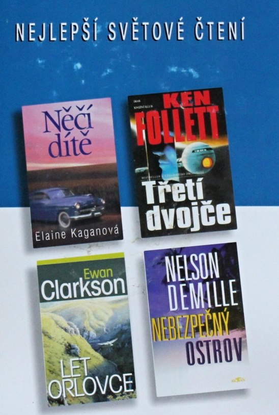 Třetí dvojče,Něčí dítě,Nebezpečný ostrov,Let orlovce
