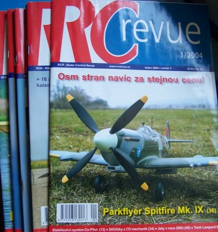 RC Revue (Radio Control Revue) 2004 kompletní ročník 1-12