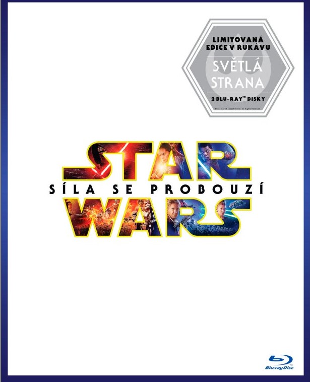 STAR WARS : SÍLA SE PROBOUZÍ - LIMITOVANÁ EDICE LIGHTSIDE (FILM BLUE RAY)
