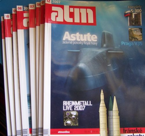 ATM Armádní technický magazín 2007 1-3,5-12