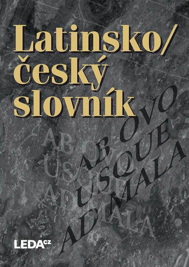 LATINSKO-ČESKÝ SLOVNÍK (sleva 50% - viz popis)