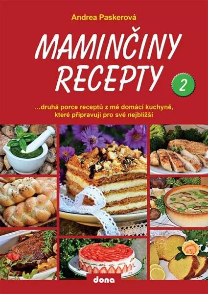 MAMINČINY RECEPTY 2 (sleva 43% - viz popis)