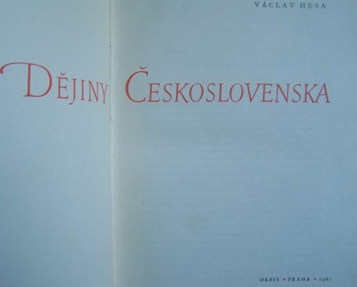 Dějiny Československa + mapové přílohy
