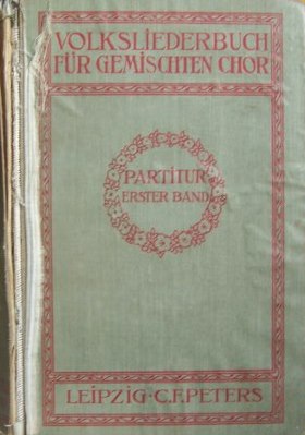 Volksliederbuch für gemischten Chor