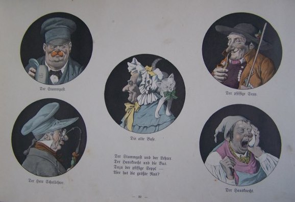 Für Kinder,die gern lachen Ein Bilderbuch 1906