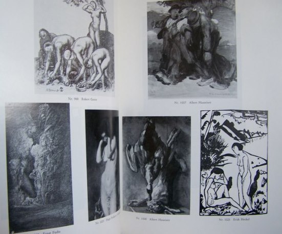 Graphik Aquarelle Gemälde Zeichnungen Auction103 21-22.2.1975