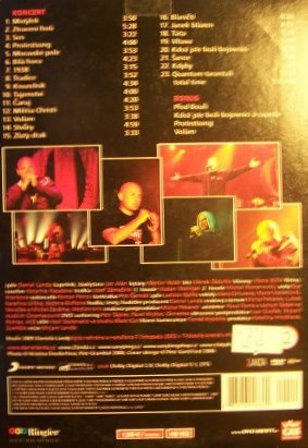 DANIEL LANDA BOUŘE LIVE KONCERT DVD