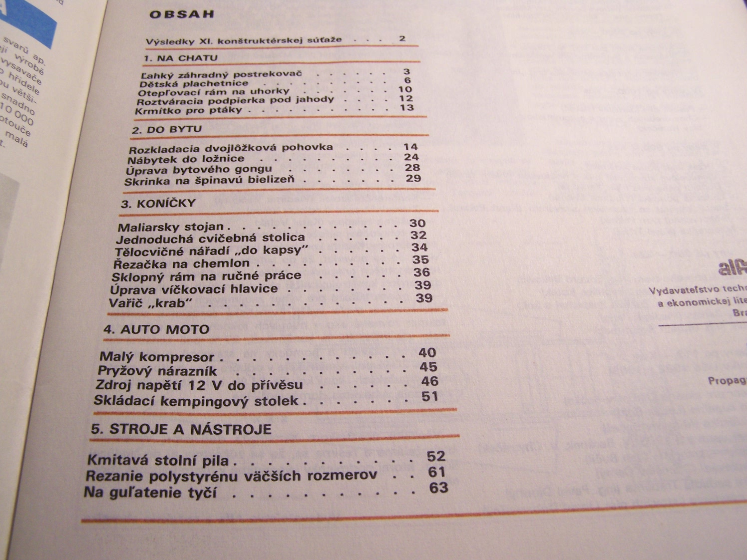 Udělej (urob) si sám 38/1981