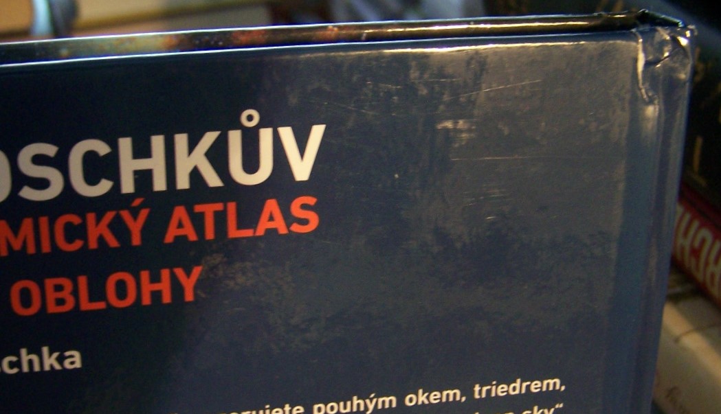 KARKOSCHKŮV ASTRONOMICKÝ ATLAS HVĚZDNÉ OBLOHY (sleva 33% - viz popis)