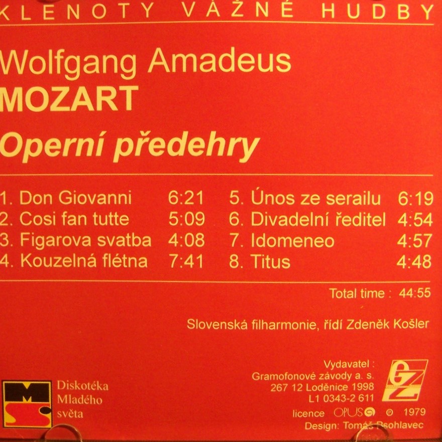 Operní předehry (CD)