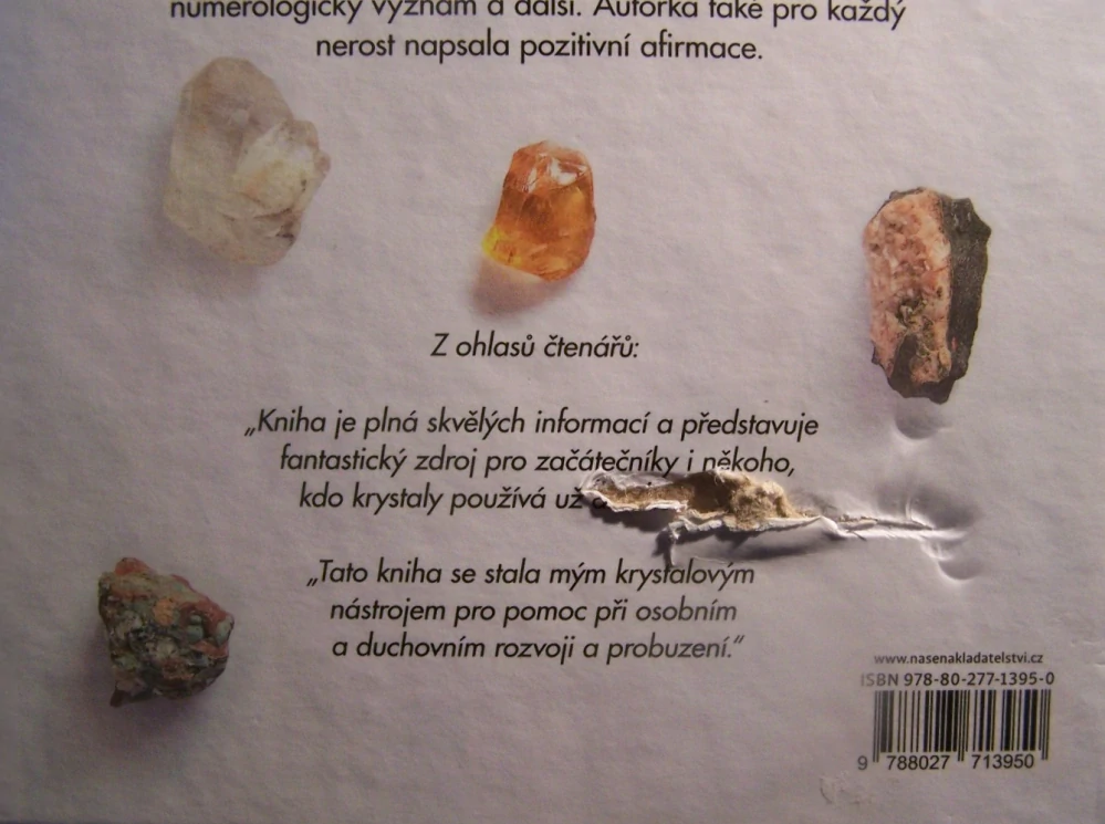 ZÁKLADNÍ KNIHA KRYSTALŮ,MINERÁLŮ A DRAHÝCH KAMENŮ (sleva 50% - viz popis)