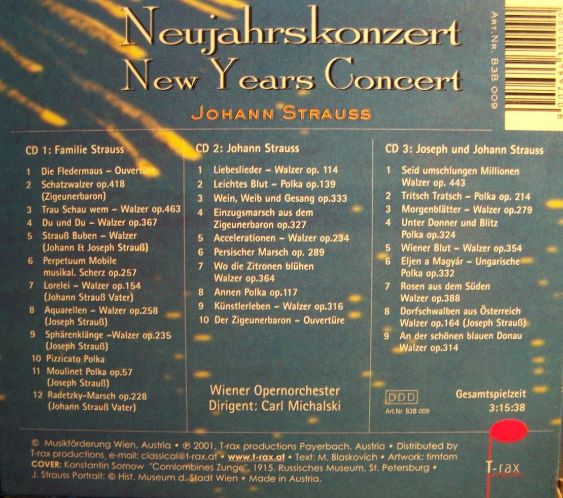 Neujahrskonzert (3 CD)