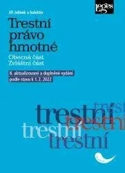 TRESTNÍ PRÁVO HMOTNÉ PODLE STAVU K 1.2.2022