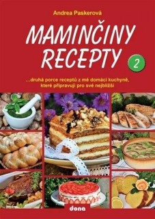 MAMINČINY RECEPTY 2 (sleva 43% - viz popis)