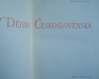 Dějiny Československa + mapové přílohy