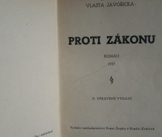 Proti zákonu 1937