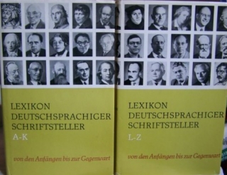 Lexikon Deutschsprachiger Schriftsteller 2 svazky A-K,L-Z 1969