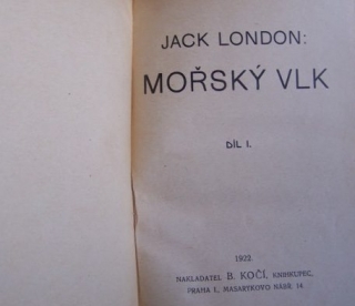 Mořský vlk I-II. 1922